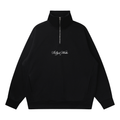 Quarter-Zip Drop Shoulder Sweatshirt