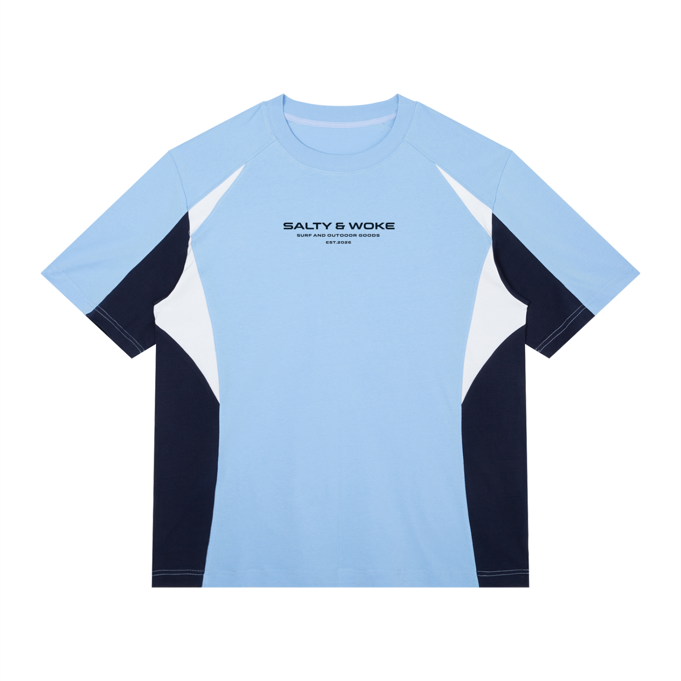 Sky Blue Surf & Outdoor Goods Tee